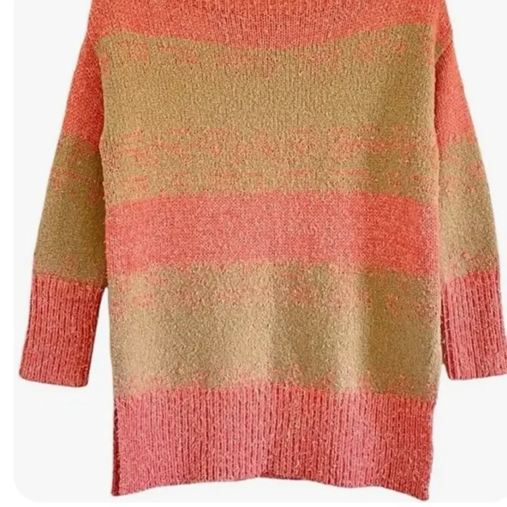 ANTHROPOLOGIE • Pilcro Striped Rugby Style Stripe Tunic Length Sweater - Picture 7 of 15